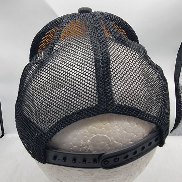 RockStar Energy Drink Trucker Hat Cap Mesh Casual Spell Out Logo Comfort - Picture 3 of 8